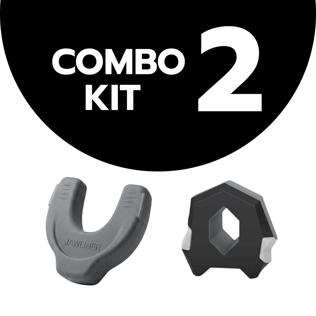Combo Kit 2.0 - U - shaped Jawline shaper + Chin reducer - jawlinewaly